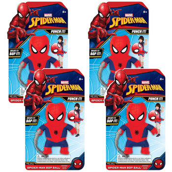 4PK Marvel Pop It Ball Kids/Children Play Toys 8y+ - Assorted 