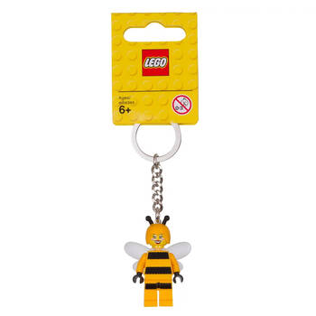 Lego Brick Keychain Light Bumble Bee Hanging Accessory Key Ring Bag Charm