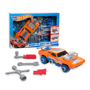 29pc Hot Wheels Ready To Race Car Builder Kids Toy 3y+