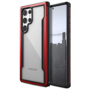 X-Doria Raptic Shield Pro Phone Case For Samsung Galaxy S22 Ultra - Red