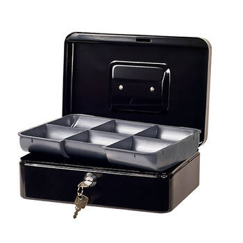 Esselte Classic Cash Box N0.8 - Black