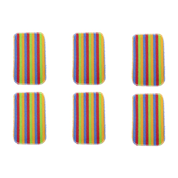 6PK Appetito "Eco Scrubber" Universal Scrub Cloth XL 15x24cm