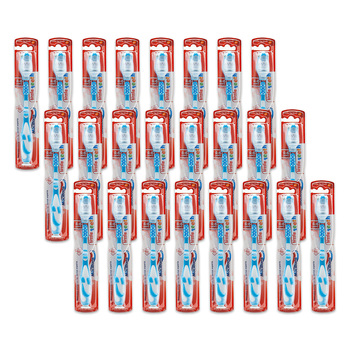 24PK Macleans Little Teeth Kids Toothbrush Soft Bristles Assorted 4-6y