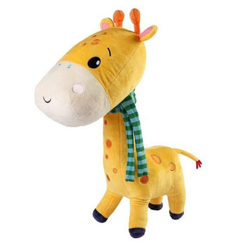 Fisher Price 30cm Sitting Plush Toy 12m+ Animal - Giraffe