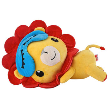 Fisher Price 30cm Sleeping Time Plush Toy 12m+ Animal - Lion