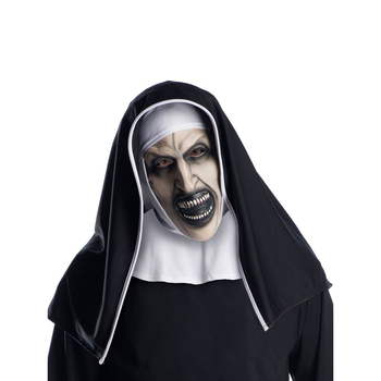 The Nun The Nun 3/4 Mask w/ Headpiece Halloween Costume Adult