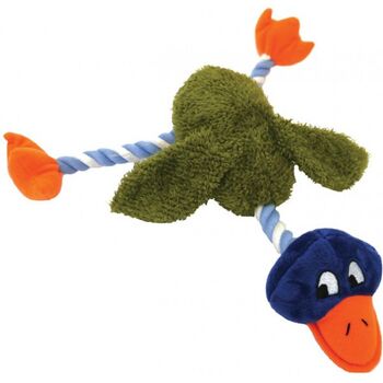 Rosewood Rope Plush Dog Toy Delia Duck 42cm