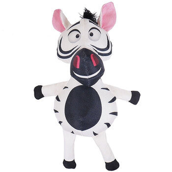 Rosewood Jolly Doggy Tough Safari Zebra Pet/Dog Toy
