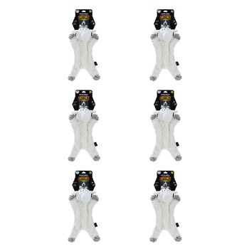 6PK Paws & Claws Animal Kingdom Plush Rope 40x12cm - Assorted