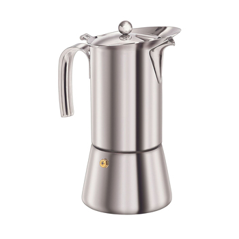 Euroline 6-Cup 1.5L Stainless Steel Espresso Coffee Maker - Silver