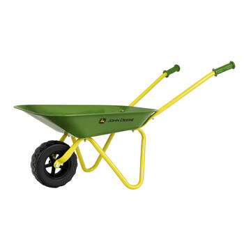 John Deere Metal Wheelbarrow Toy 48.5x36.5cm Kids - Green 2y+