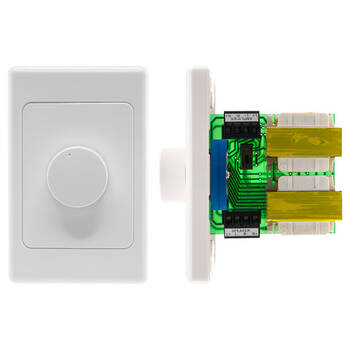 Pro2 100W 12-Step Volume Attenuator Control Wall Mount Plate For Speaker
