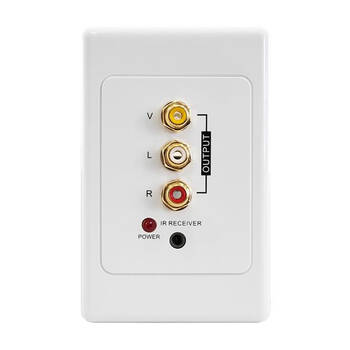Pro2 Wall Plate Receiver AV Distribution For INC IR Target Suits Clipsal