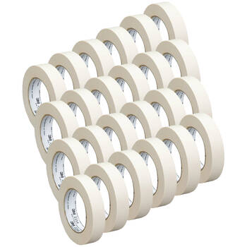24pc 3M Premium General Purpose Masking Tape 36mm x 50m - Beige