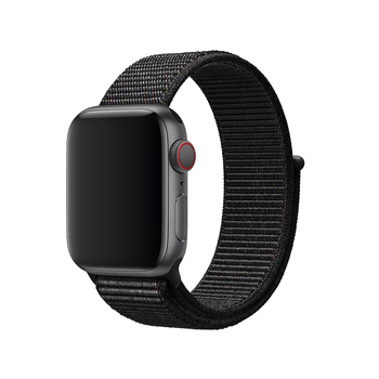 3sixT Nylon Weave Band For Apple Watch Series 38/40/41mm - Black