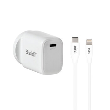 3sixT Wall Charger 20W USB-C w/Cable 3S-2015