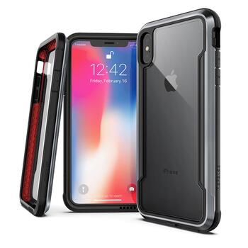 X-Doria Defense Shield DropSd Case For iPhone XS Max - Black