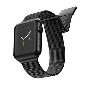 X-Doria Mesh Band Suitable for Apple iWatch 40 & 38mm - Black