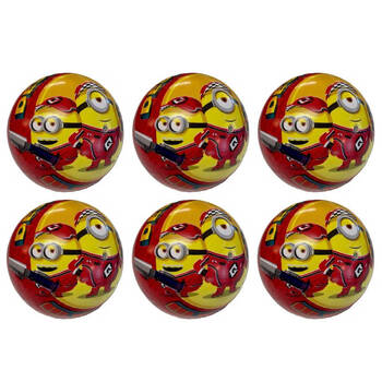 6PK Despicable Me 4 Play Ball Kids/Children Interactive Toy Outdoor Game 12m+