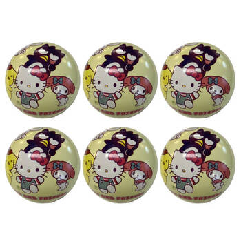 6PK Hello Kitty Play Ball 23cm Kids/Children Interactive Toy Outdoor Game 12m+