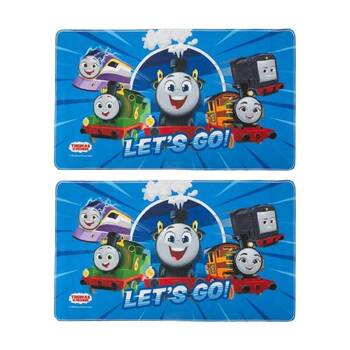 2PK Thomas & Friends Bath Mat Non Slip w/Suction Caps Kids Bathroom Decoration