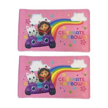 2PK Gabby's Dollhouse Bath Mat Non Slip w/Suction Cups Kids Bathroom Decor