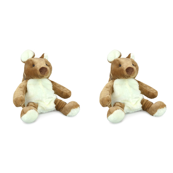 2PK Adoramals 40cm Kangaroo Kids/Children School Backpack