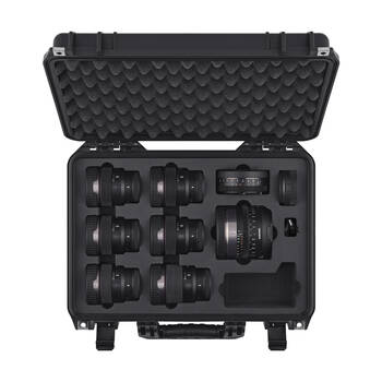 6pc Samyang V-AF Anamorphic Sony FE Full Lens Kit w/ Case - Black