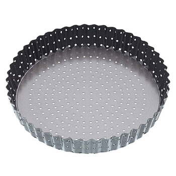 Mastercraft 25cm Crusty Bake Round Flan/Quiche Pan