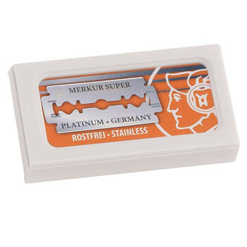 10PK Merkur Platinum Stainless Blades