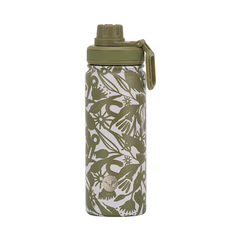Annabel Trends Watermate 550ml Stainless Steel Bottle Abstract Gum