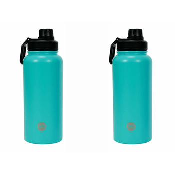 2PK Annabel Trends Watermate 950ml Stainless Steel Bottle Jade
