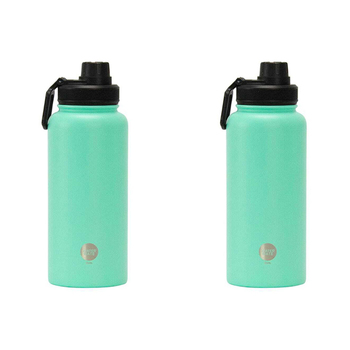 2PK Annabel Trends Watermate 950ml Stainless Steel Bottle Mint