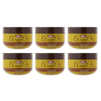 6PK XBC Argan Oil Body Butter Moisturiser 250ml For All Skin Types