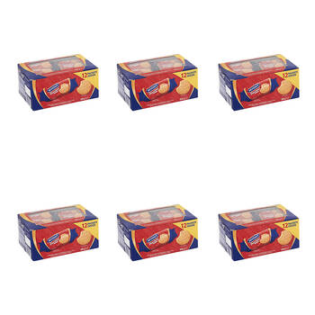 6x 12pc McVitie’s Digestives Mini Biscuits Multipack Kids Lunchbox Snack Pack 