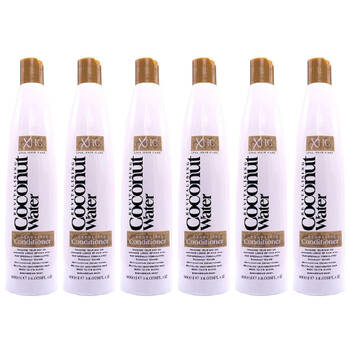 6PK XHC Revitalising Coconut Water Hydrating Conditioner For All Hair 400ml