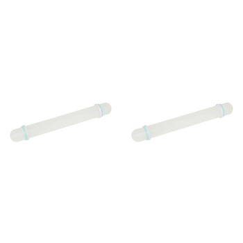 2PK Wiltshire Non-Stick Smooth Finish Fondant Rolling Pin 23cm