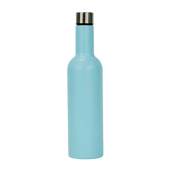 Annabel Trends Double Walled Stainless Steel Wine Bottle 750ml Gelato Blue