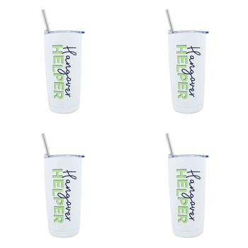 4PK Annabel Trends 500ml Stainless Steel Smoothie Tumbler - Hangover