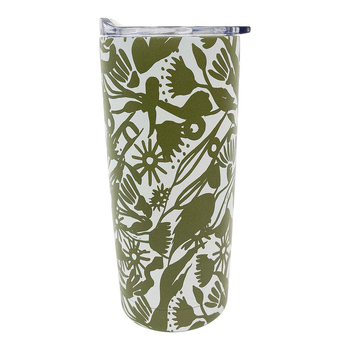 Annabel Trends 500ml Stainless Steel Smoothie Tumbler - Pink Banksia