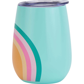 Annabel Trends 295ml Stainless Steel Wine Tumbler - Sunrise