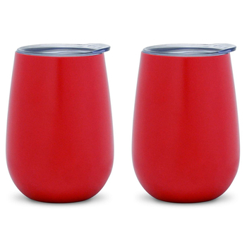 2PK Annabel Trends 295ml Stainless Steel Wine Tumbler - Watermelon