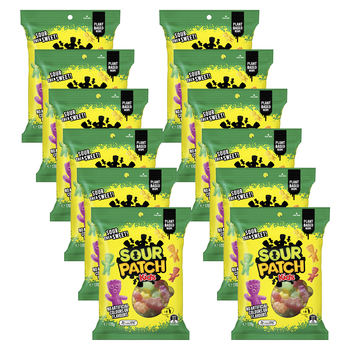 12pc Sour Patch Kids 170g Sweets Jelly Lollies Confectionery