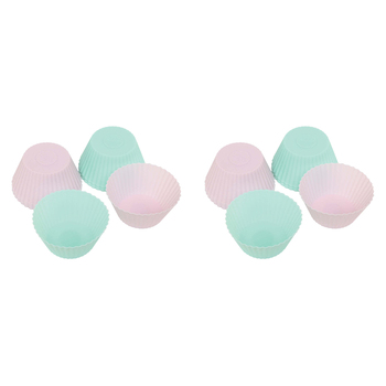 2 x 12pc Wiltshire Silicone Reusable Cupcake/Muffin Cases