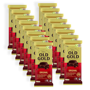 16pc Cadbury Old Gold Original Chocolate Confectionary Bar 180g