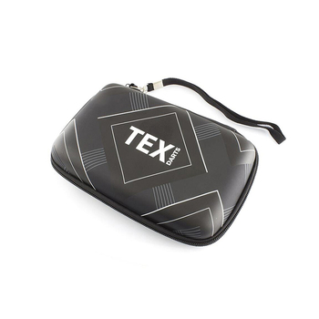 TEX Pro Dart Portable Travel Storage Case Black White