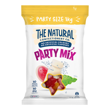 The Natural Confectionery Co. 1kg Party Mix Refresh Lollies