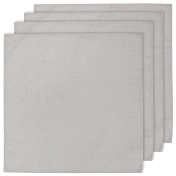 4pc Ladelle Seno  Napkin/Serviette Flax Tableware 45x45cm