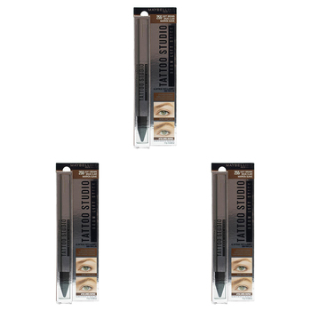 3PK Maybelline Tattoo Studio Brow Lift Stick - 255 Soft Brown