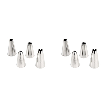 2 x 4pc Wiltshire Cake Decorating Border Piping Tip Nozzles